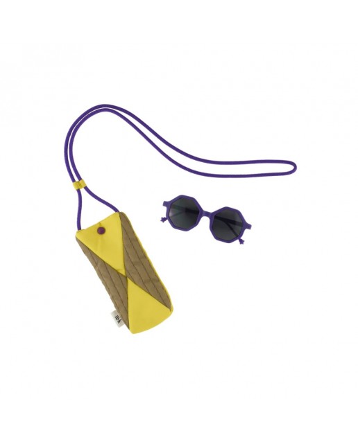 YEYE x Mini Kyomo - Sunglasses + Pouch in purple